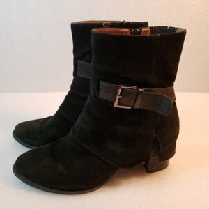 Chocolat Blu Hendrix Leather Heel Boots